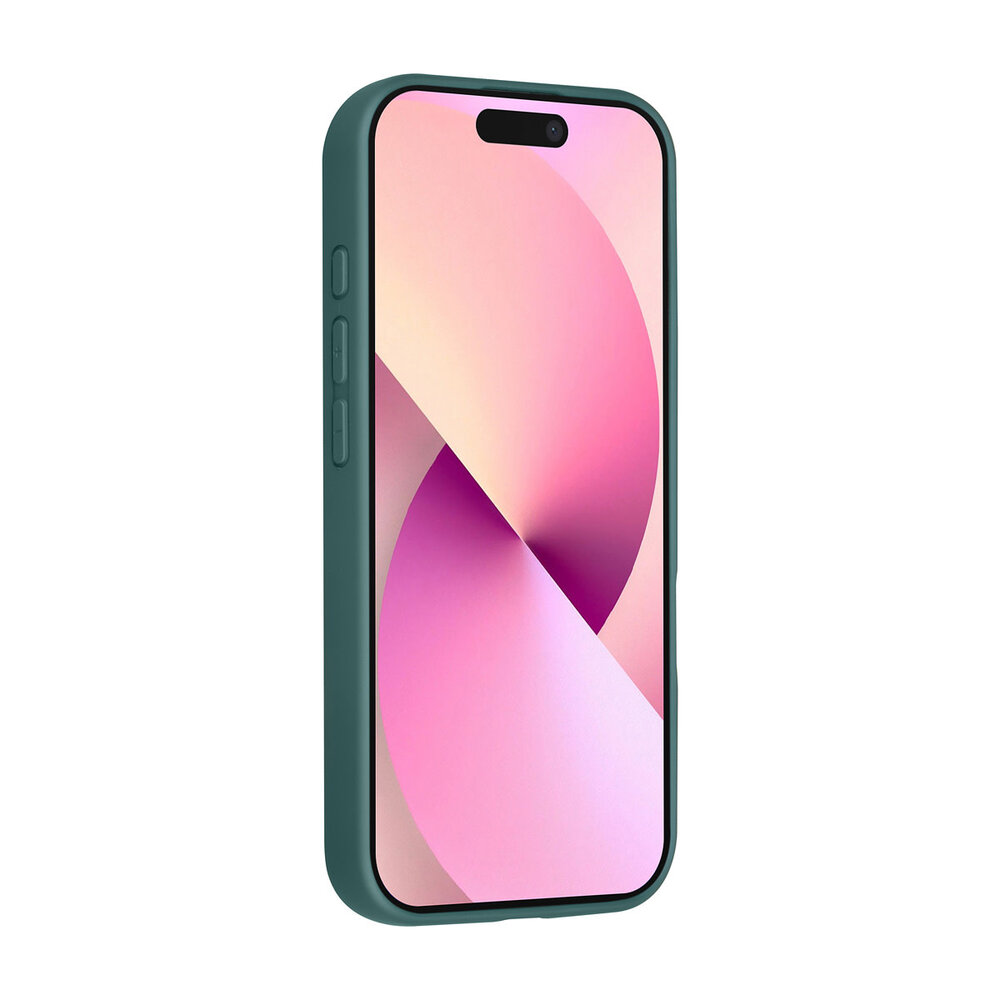 TUNIQ TUNIQ iPhone 16 Backcover hoesje - Magsafe With Ring Stand - Hanger - DonkerGroen