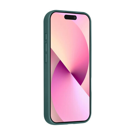 TUNIQ TUNIQ iPhone 16 Back cover coque - Magsafe With Ring Stand - Hanger - Vert foncé