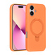 TUNIQ TUNIQ iPhone 16 Back cover case - Magsafe With Ring Stand - Hanger - Tangerine Orange