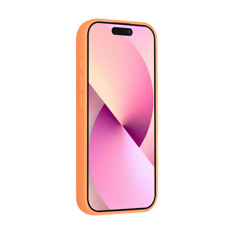 TUNIQ TUNIQ iPhone 16 Back cover coque - Magsafe With Ring Stand - Hanger - Tangerine Orange TUNIQ TUNIQ iPhone 16 Back cover coque - Magsafe With Ring Stand - Hanger - Tangerine Orange