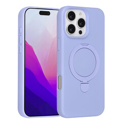 TUNIQ iPhone 16 Pro Max Back cover case - Magsafe With Ring Stand - Hanger - Lilac
