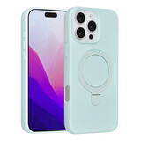 TUNIQ TUNIQ iPhone 16 Pro Max Back-Cover hul - Magsafe With Ring Stand - Hanger - Mint Green