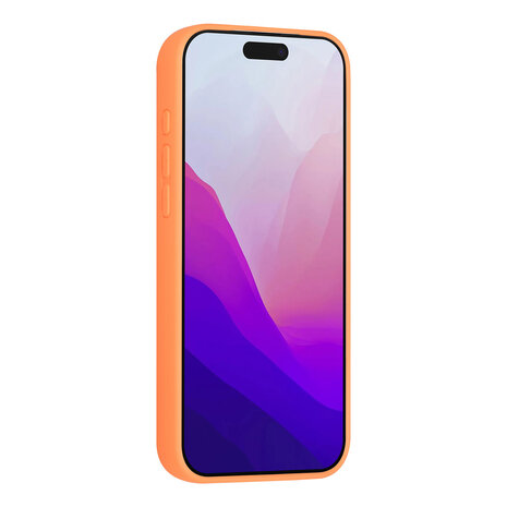 TUNIQ TUNIQ iPhone 16 Pro Max Back cover case - Magsafe With Ring Stand - Hanger - Tangerine Orange