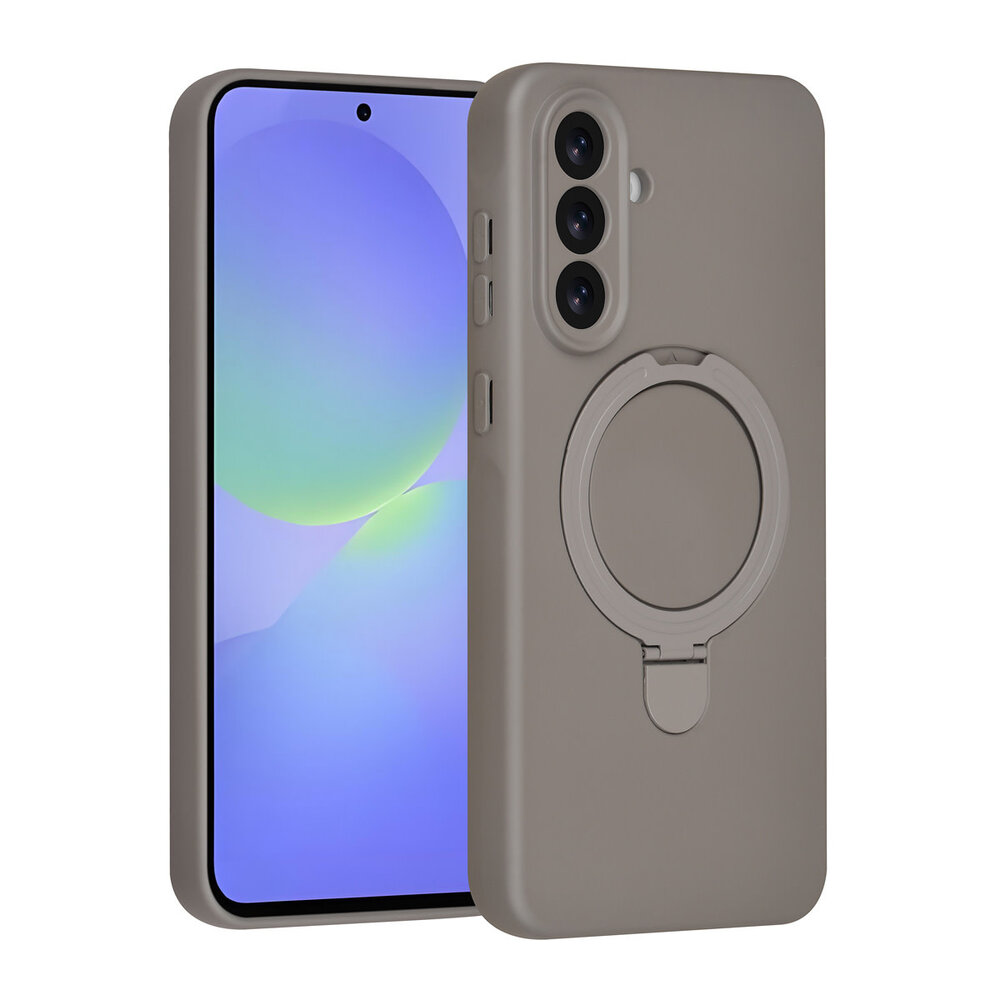 TUNIQ TUNIQ Galaxy A36 Backcover hoesje - Magsafe With Ring Stand - Hanger - Titanium Grey TUNIQ TUNIQ Galaxy A36 Backcover hoesje - Magsafe With Ring Stand - Hanger - Titanium Grey