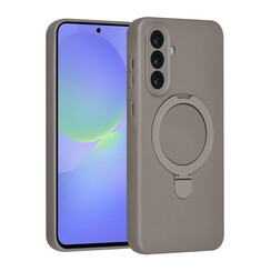 TUNIQ Galaxy A36 Backcover hoesje - Magsafe With Ring Stand - Hanger - Titanium Grey