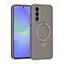 TUNIQ Galaxy A36 Back cover coque - Magsafe With Ring Stand - Hanger - Titanium Grey TUNIQ Galaxy A36 Back cover coque - Magsafe With Ring Stand - Hanger - Titanium Grey