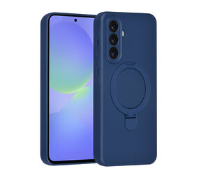 TUNIQ TUNIQ Galaxy A36 Backcover hoesje - Magsafe With Ring Stand - Hanger - Navy Blue