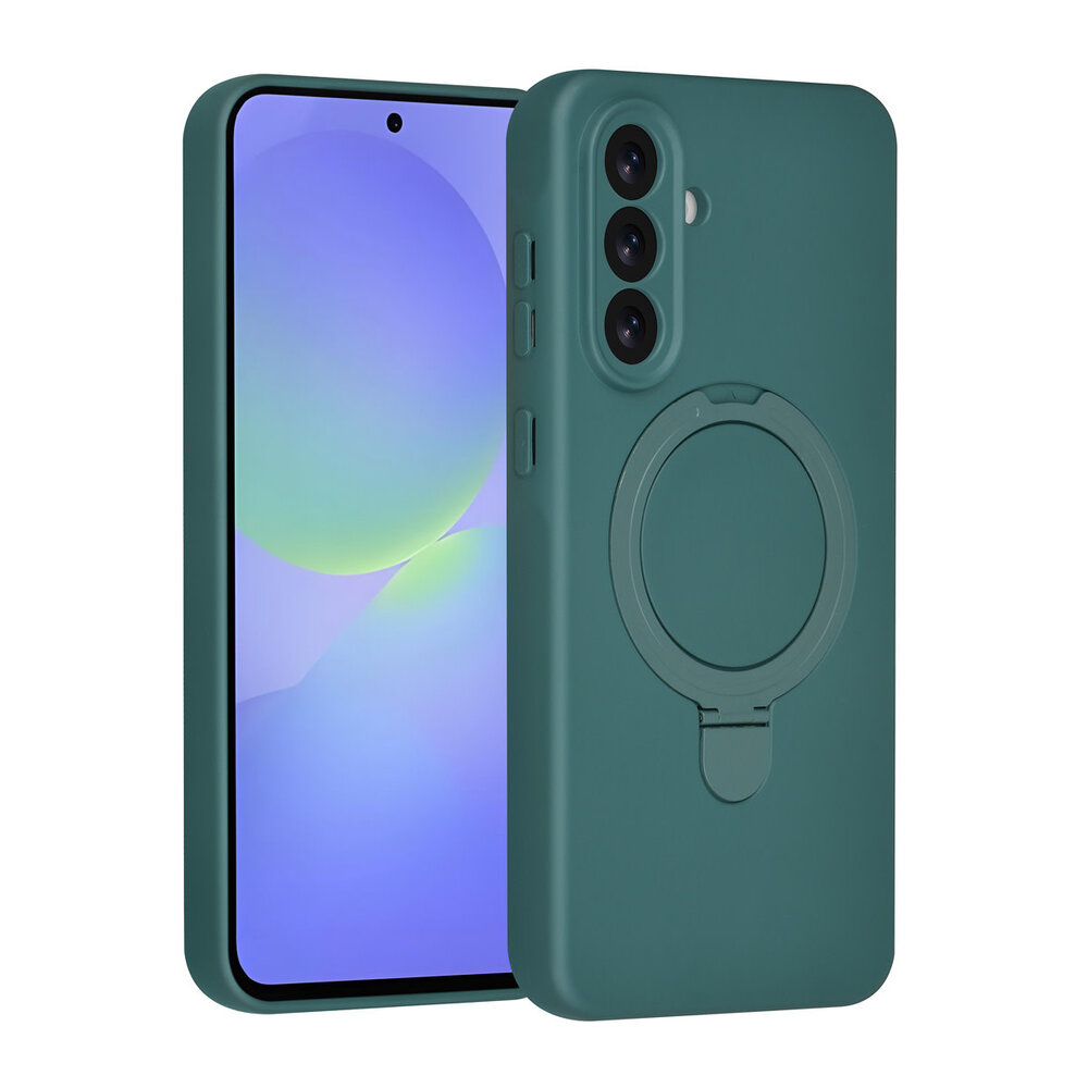 TUNIQ TUNIQ Galaxy A36 Back cover case - Magsafe With Ring Stand - Hanger - Dark Green TUNIQ TUNIQ Galaxy A36 Back cover case - Magsafe With Ring Stand - Hanger - Dark Green
