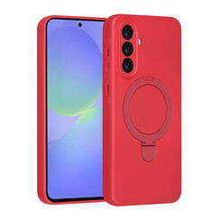 TUNIQ Galaxy A36 Backcover hoesje - Magsafe With Ring Stand - Hanger - Cherry Red