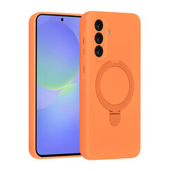 TUNIQ Galaxy A36 Back cover coque - Magsafe With Ring Stand - Hanger - Tangerine Orange