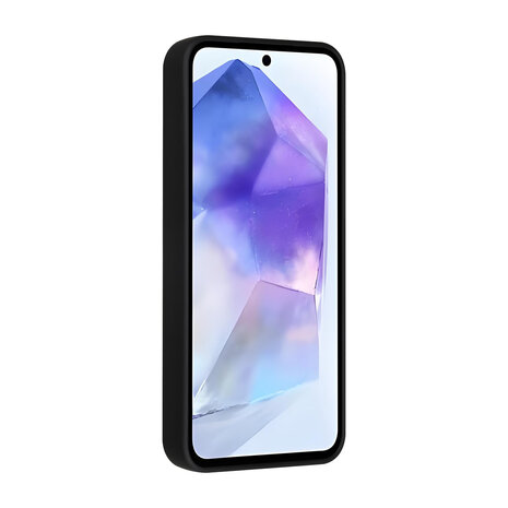 TUNIQ TUNIQ Galaxy A35 Backcover hoesje - Silicone - Zwart
