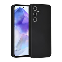 TUNIQ Galaxy A35 Backcover hoesje - Silicone - Zwart