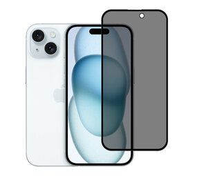 TUNIQ box of 10 - TUNIQ iPhone 15 Pro Protecteur D'écran - Privacy Glass - Noir