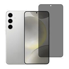 box of 10 - TUNIQ Galaxy S24 Screen Protector - Privacy Glass - Black