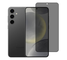 TUNIQ box of 10 - TUNIQ S24 Plus Screenprotector - Privacy Glass - Zwart