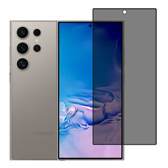 box of 10 - TUNIQ Galaxy S24 Ultra Display Schutzglas - Privacy Glass - Schwarz