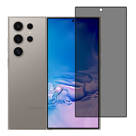 TUNIQ box of 10 - TUNIQ Galaxy S24 Ultra Protecteur D'écran - Privacy Glass - Noir