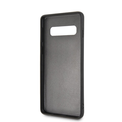 Karl Lagerfeld Karl Lagerfeld Galaxy S10 Backcover hoesje - Embossed Ikonik Karl - Navy Karl Lagerfeld Karl Lagerfeld Galaxy S10 Backcover hoesje - Embossed Ikonik Karl - Navy