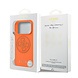 Guess Guess 17 Pro Back cover coque - MagSafe - 4G Perforated Logo - Orange