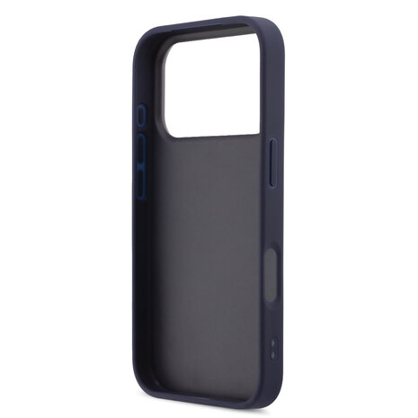 Guess Guess 17 Pro Back cover coque - MagSafe - Saffiano Leather - 4G Resin Logo - Navy Guess Guess 17 Pro Back cover coque - MagSafe - Saffiano Leather - 4G Resin Logo - Navy