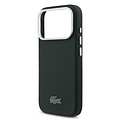 Lacoste Lacoste iPhone 17 Pro/iPhone 18 Pro Handyhülle MagSafe Metallränder Ikonisches Petit-Piqué-Logo - Sinopelgrün