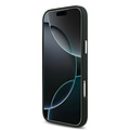 Lacoste Lacoste iPhone 17 Pro Max/iPhone 18 Pro Max Coque arrière MagSafe Bords métalliques Logo Petit Piqué iconique - Vert sinople