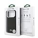 Lacoste Lacoste 17 Pro Max Backcover hoesje - MagSafe - Metal Edges - Iconic Petit Pique Logo - Zwart
