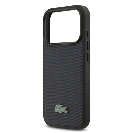 Lacoste Lacoste iPhone 17 Pro Back cover case - MagSafe - Iconic Petit Pique Logo - Navy Lacoste Lacoste iPhone 17 Pro Back cover case - MagSafe - Iconic Petit Pique Logo - Navy