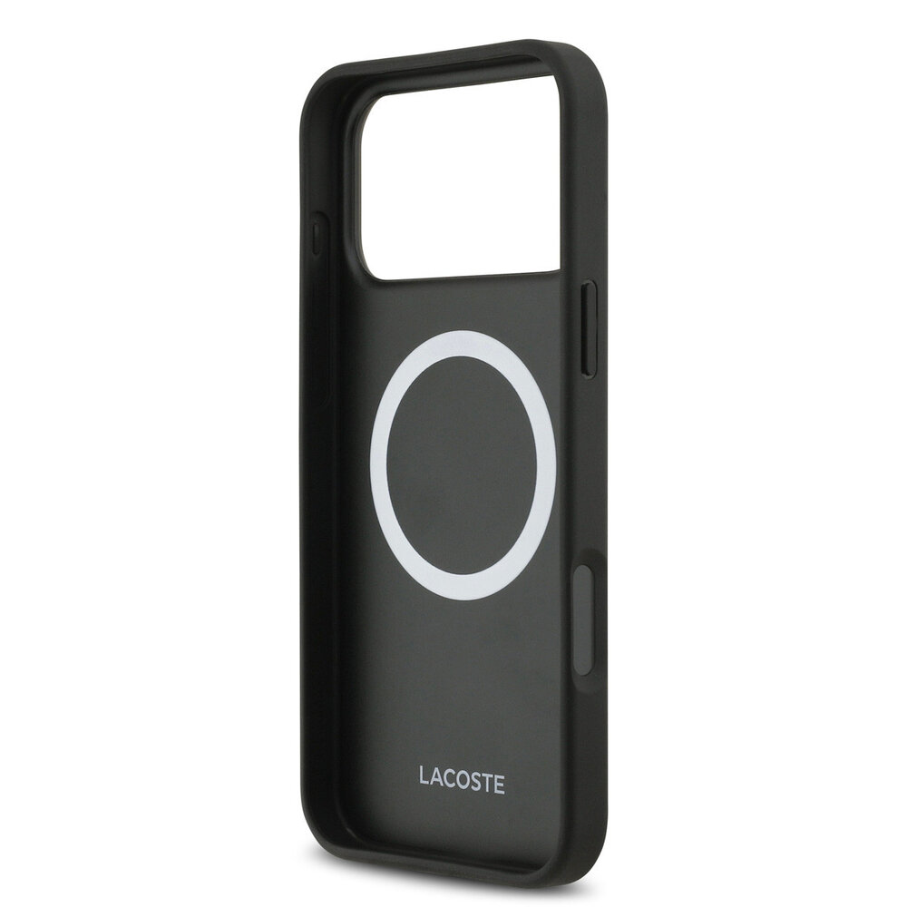 Lacoste Lacoste iPhone 17 Pro Max Back-Cover hul - MagSafe - Iconic Petit Pique Logo - Navy