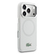 Lacoste Lacoste 17 Pro Max Back cover coque - MagSafe - Metal Edges And Logo - Gris Lacoste Lacoste 17 Pro Max Back cover coque - MagSafe - Metal Edges And Logo - Gris