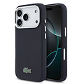 Lacoste Lacoste iPhone 17 Pro/iPhone 18 Pro Handyhülle MagSafe Metallränder Ikonisches Petit-Piqué-Logo - Marineblau