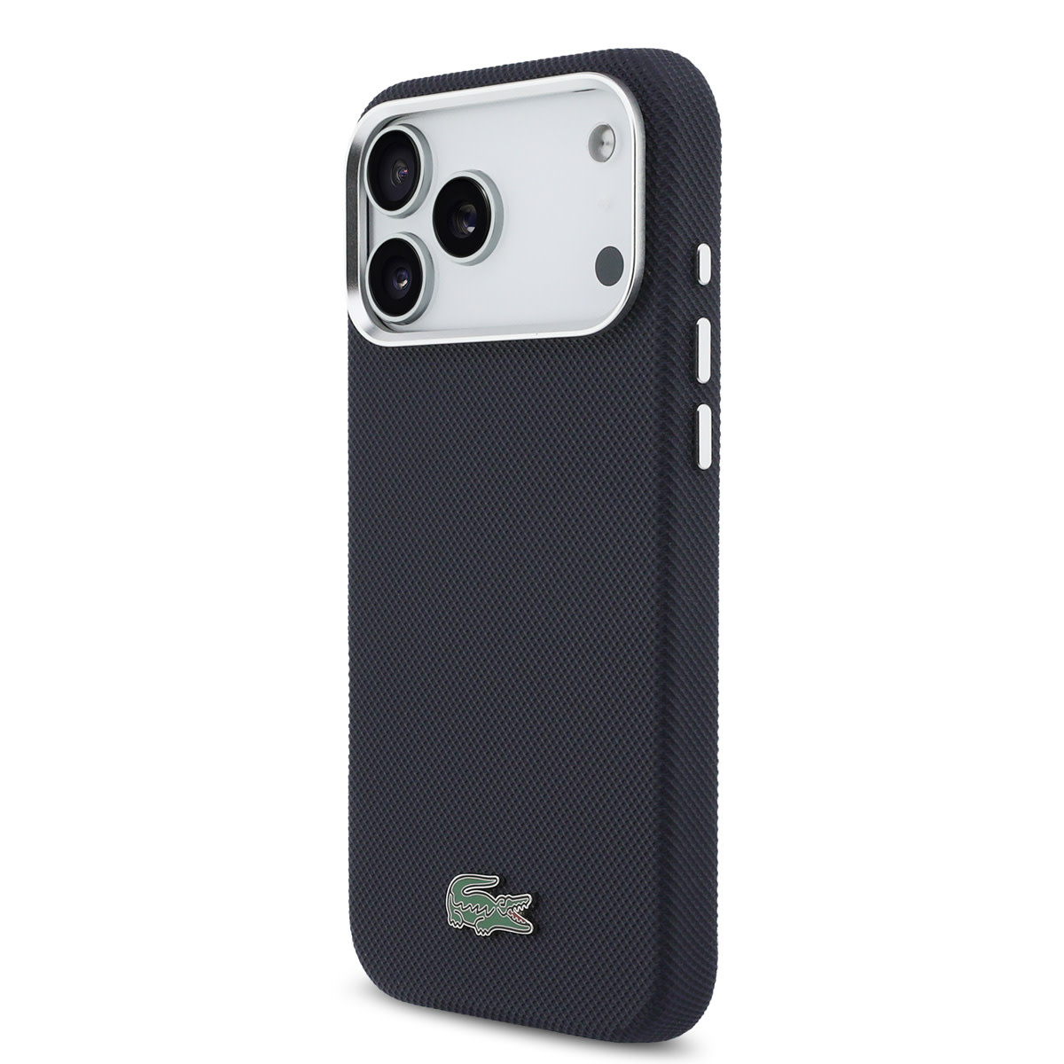 Lacoste Lacoste iPhone 17 Pro Max Backcover hoesje - MagSafe - Metal Edges - Iconic Petit Pique Logo - Navy, foto 2 van 6