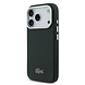 Lacoste Lacoste 17 Pro Back cover case - MagSafe - Metal Edges - Iconic Petit Pique Logo - Sinople Green