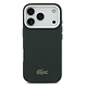 Lacoste Lacoste iPhone 17 Pro Back cover case - MagSafe - Metal Edges - Iconic Petit Pique Logo - Sinople Green Lacoste Lacoste iPhone 17 Pro Back cover case - MagSafe - Metal Edges - Iconic Petit Pique Logo - Sinople Green
