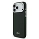 Lacoste Lacoste iPhone 17 Pro Max Back cover case - MagSafe - Metal Edges - Iconic Petit Pique Logo - Sinople Green