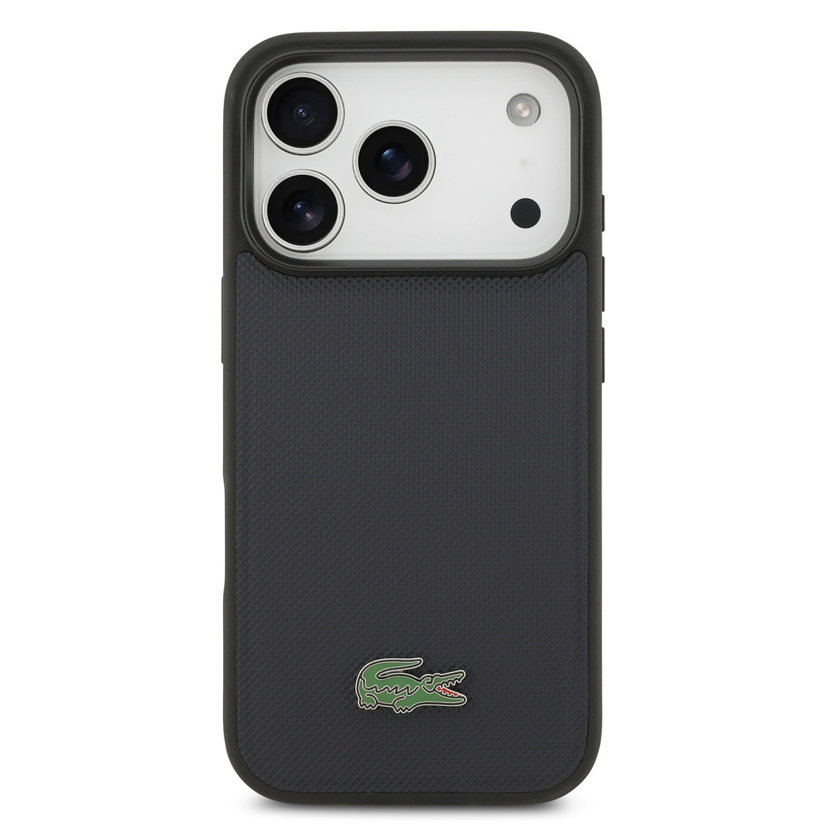 Lacoste Lacoste iPhone 17 Pro Backcover hoesje - MagSafe - Iconic Petit Pique Logo - Navy, foto 3 van 6