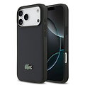 Lacoste Lacoste iPhone 17 Pro Max/iPhone 18 Pro Max Coque arrière MagSafe Logo Petit Piqué iconique - Bleu marine
