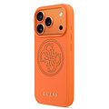 Guess Guess iPhone 17 Pro/iPhone 18 Pro Handyhülle MagSafe Perforiertes 4G-Logo - Orange