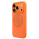 Guess Guess 17 Pro Backcover hoesje - MagSafe - 4G Perforated Logo - Oranje