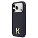Karl Lagerfeld Karl Lagerfeld 17 Pro Max Back cover coque - MagSafe - Saffiano Leather - Metal K & Karl Logo - Navy Karl Lagerfeld Karl Lagerfeld 17 Pro Max Back cover coque - MagSafe - Saffiano Leather - Metal K & Karl Logo - Navy