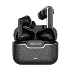 Green Lion River Plus True Wireless Earbuds - Schwarz