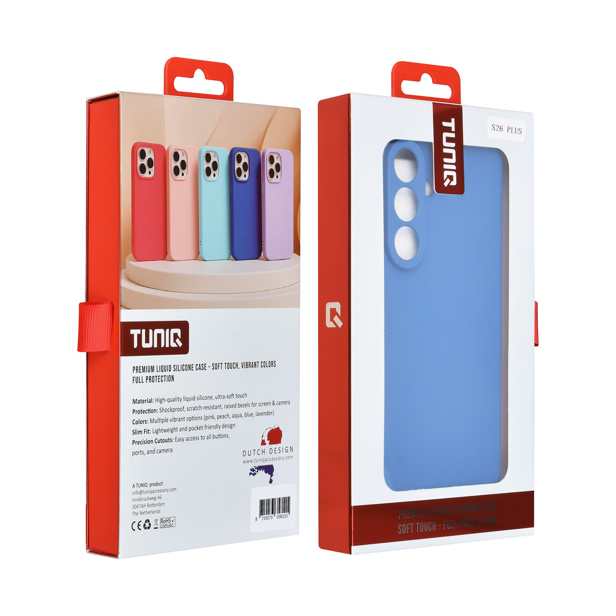 TUNIQ TUNIQ Galaxy S26 Plus Backcover hoesje - Diepblauw, foto 3 van 6