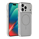 AG Matte Glass AG Matte Glass iPhone 16 Pro Max Back cover coque - Magsafe full protection cover - Argent AG Matte Glass AG Matte Glass iPhone 16 Pro Max Back cover coque - Magsafe full protection cover - Argent