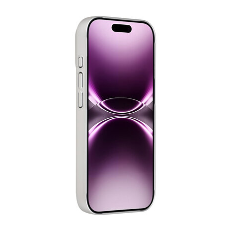 AG Matte Glass AG Matte Glass iPhone 17 Backcover hoesje - Magsafe full protection cover - Zilver AG Matte Glass AG Matte Glass iPhone 17 Backcover hoesje - Magsafe full protection cover - Zilver