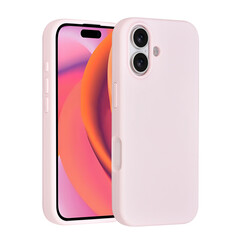 TUNIQ iPhone 16 Back cover coque - Full Silicone - Rose