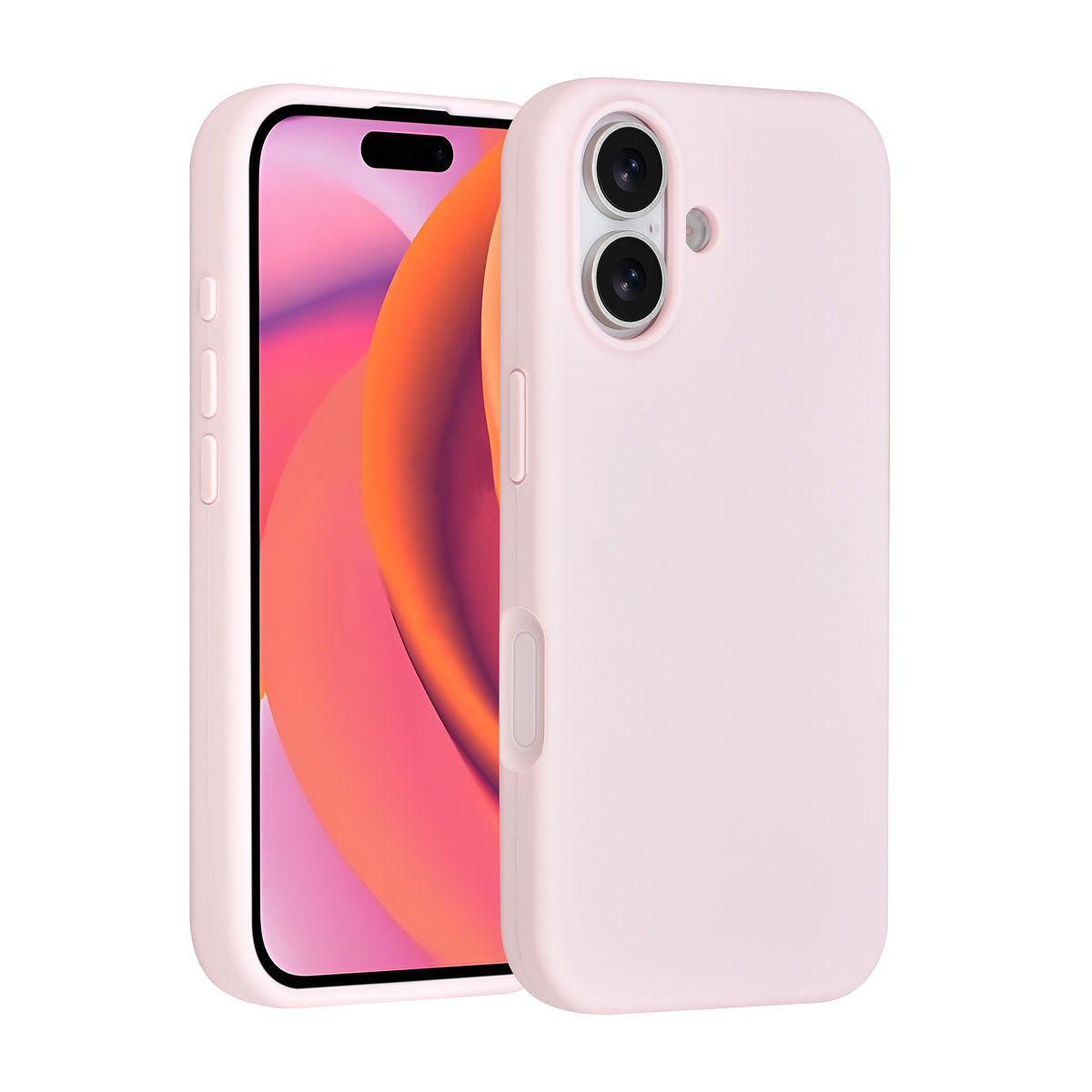 TUNIQ TUNIQ iPhone 16 Backcover hoesje - Full Silicone - Roze