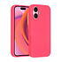 TUNIQ iPhone 16 Back cover coque - Full Silicone - Rose vif