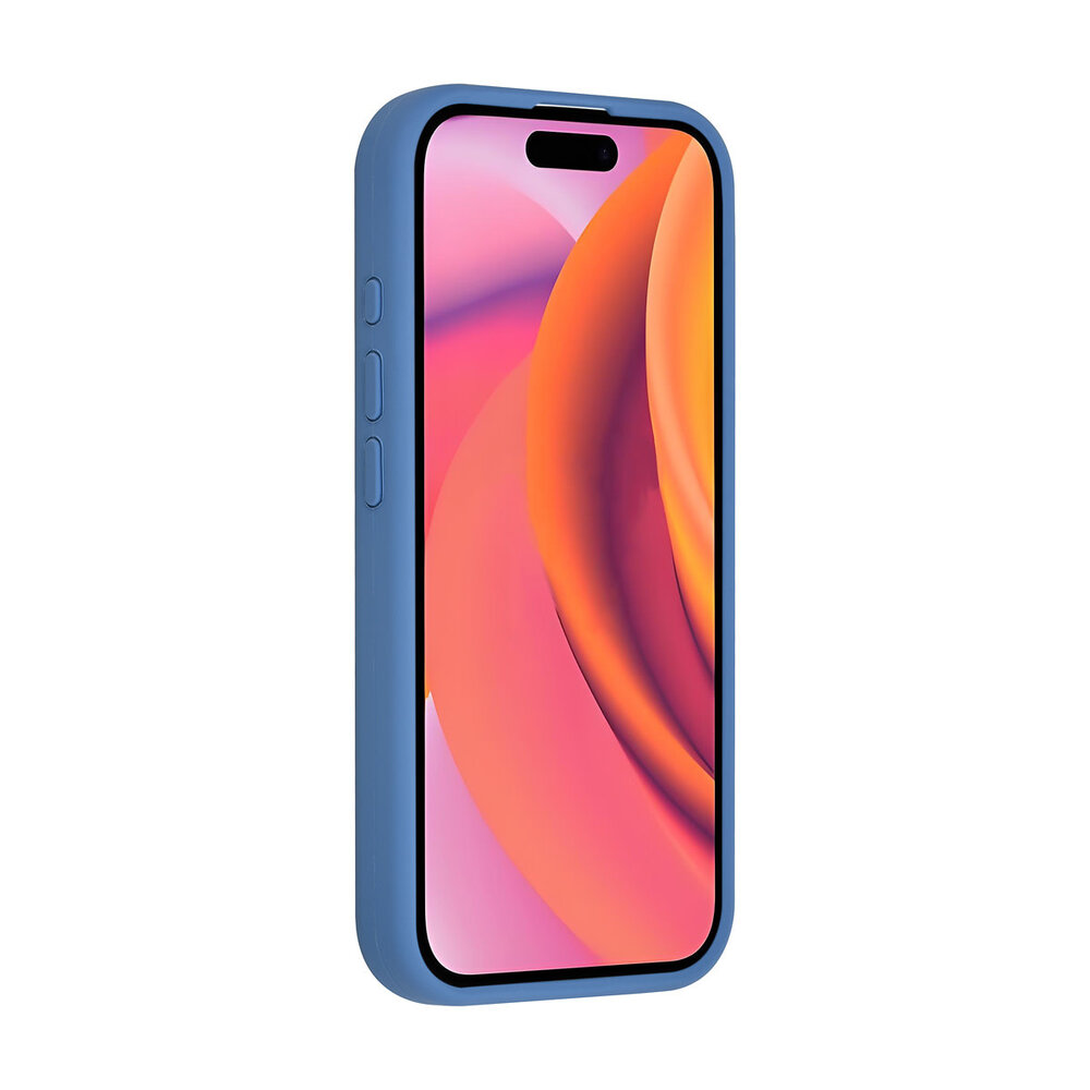 TUNIQ TUNIQ iPhone 16 Back-Cover hul - Full Silicone - Blau