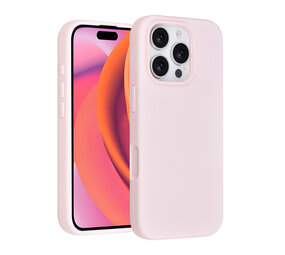 TUNIQ TUNIQ iPhone 16 Pro Backcover hoesje - Full Silicone - Roze