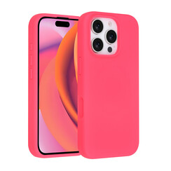 TUNIQ iPhone 16 Pro Back cover coque - Full Silicone - Rose vif